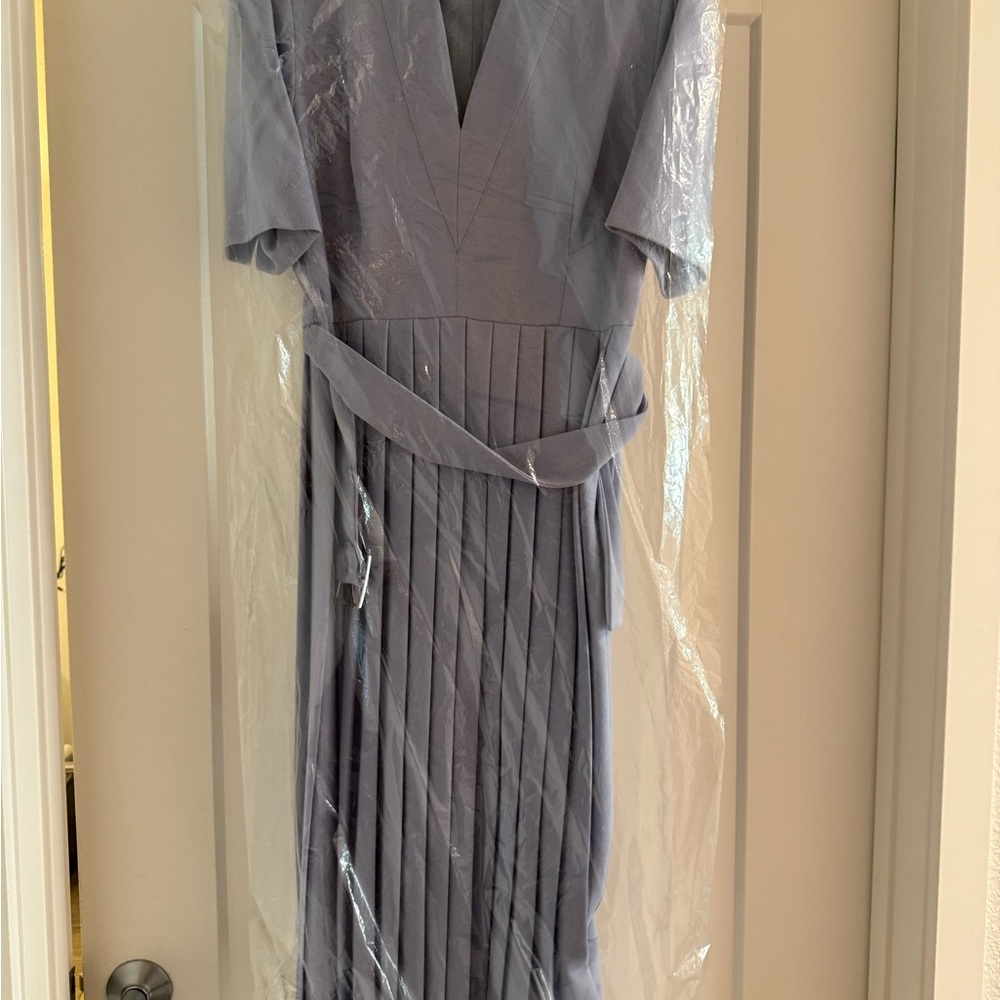 Karen Millen Light blue Long Sleeve Dress